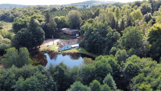 Ancien moulin r&eacute;nov&eacute; sur 5,7 ha &ndash; &eacute;curie 10 boxes &ndash; Mor
