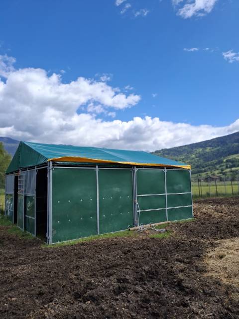 Ensemble boxes démontables cheval liberté 