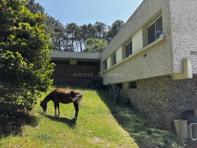 Maison d'Architecte avec Écuries et Accès Direct aux Plages