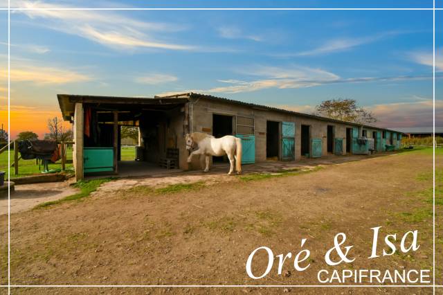 Propri&eacute;t&eacute; &eacute;questre avec chambre d'hotes