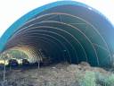 Tunnel de stockage et abri